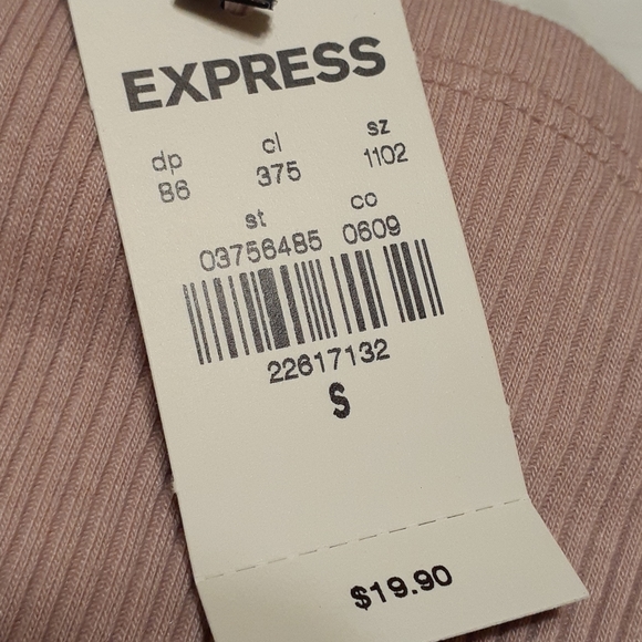 Blush Pink Ribbed Tank - Picture 2 of 2